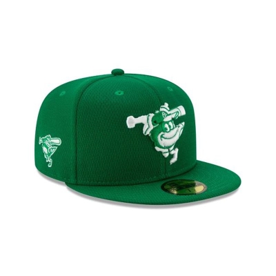 Green Baltimore Orioles Hat - New Era MLB St Patricks Day 59FIFTY Fitted Caps USA1975306